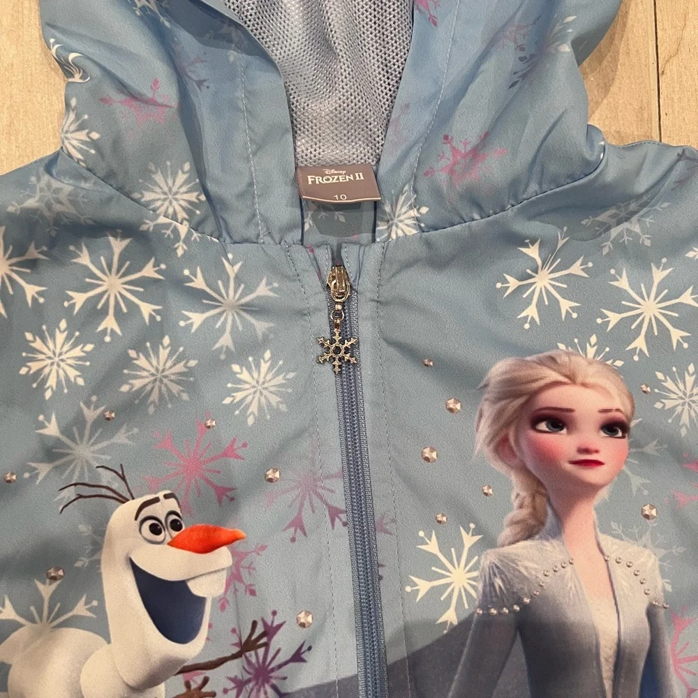 Kids Frozen Spring Jacket - Picture 3 of 9